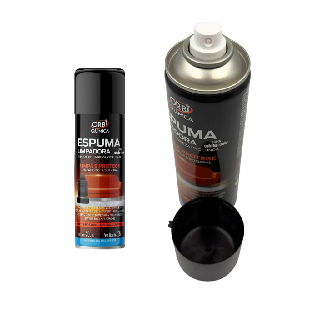 Espuma Magica Limpadora De Estofados Uso Geral Orbi 300ml