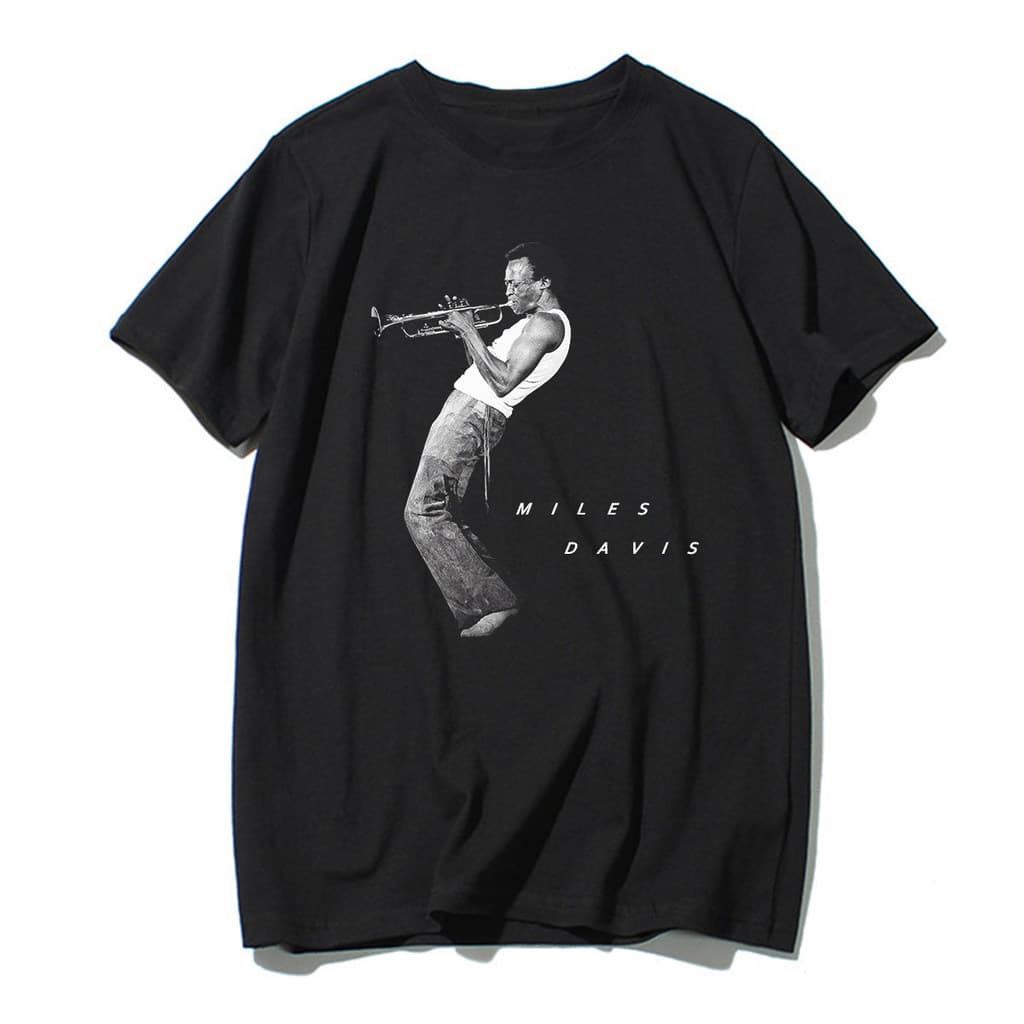 Music Camiseta Miles Davis Jazz Estampa Premium Atemporal Elegante Moda Feminina