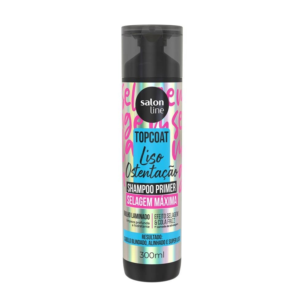 Shampoo Meu Liso Ostentação Top Coat 300ml