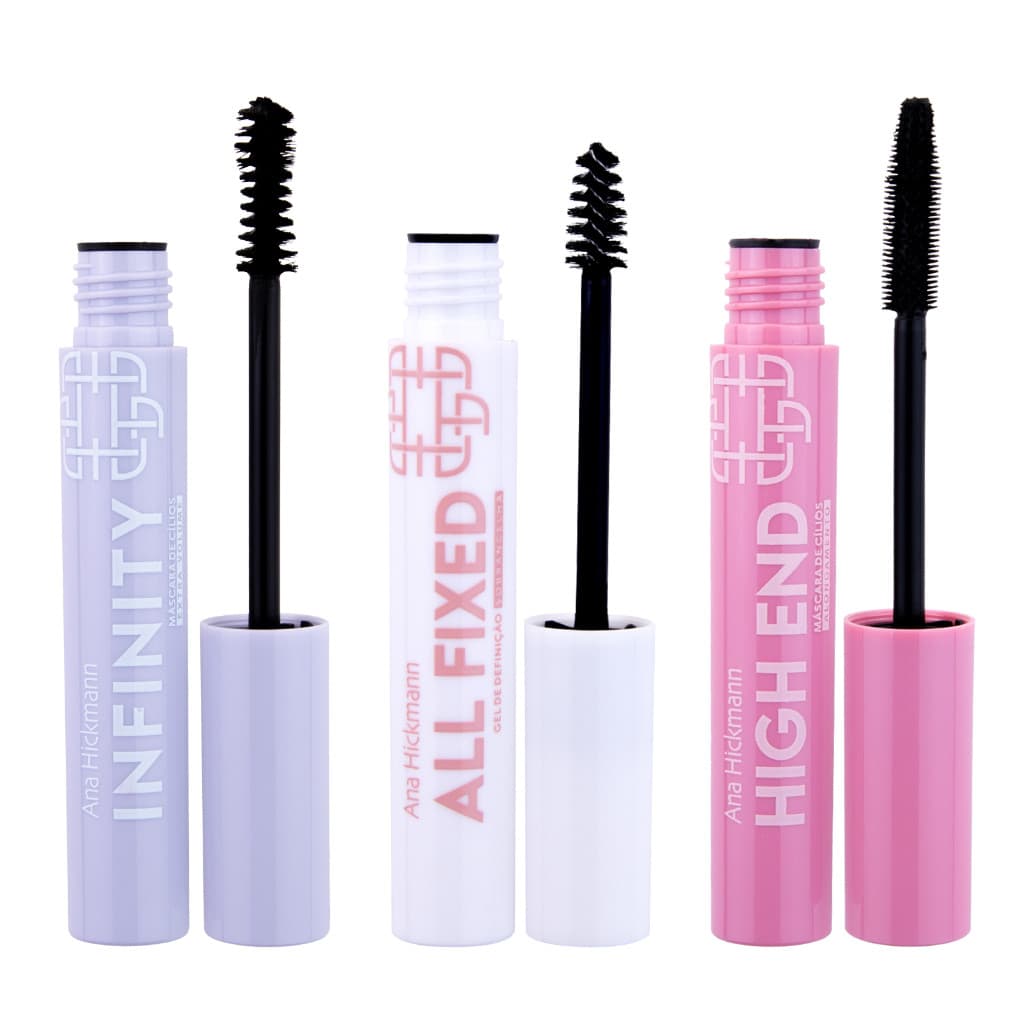 Mascara de Cilios Ou Sobrancelha Longa Durabilidade All Fixed Infinity High End Ana Hickmann