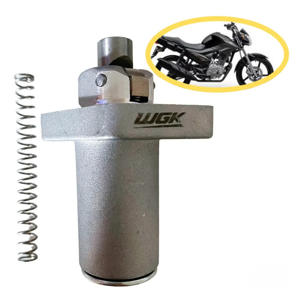 Tensionador Corrente Comando C/ Trava Ybr 125 Xtz 125 Factor