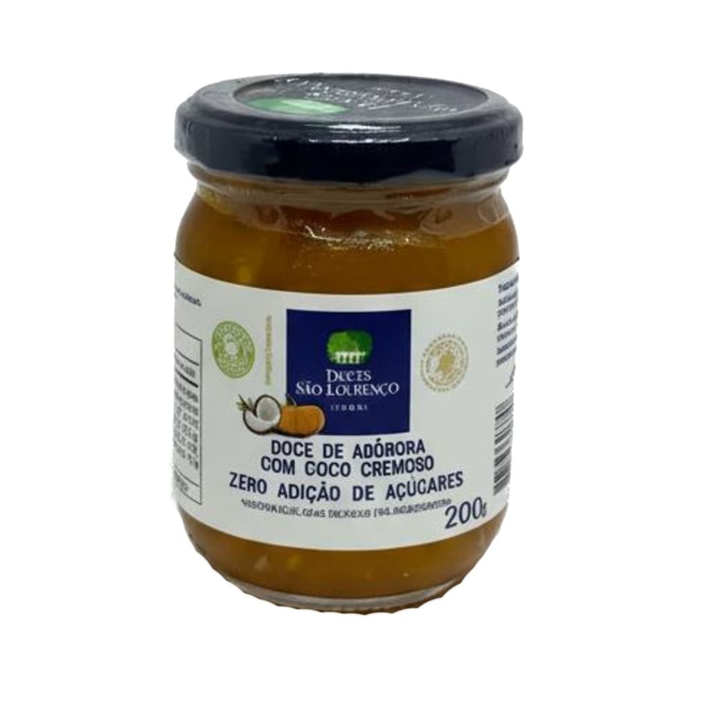 Doce Abobora com Coco Diet SAO LOURENCO 200g