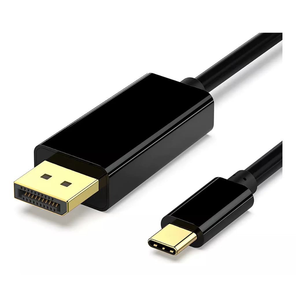 Cabo Tipo C Thunderbolt 3.1 Para Displayport 180cm 4k 30hz