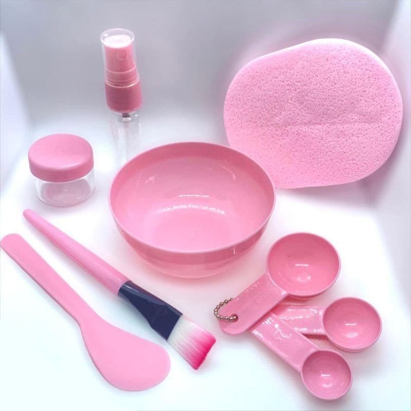 Kit de Acessórios Skincare Completo Preparação de Argila Facial Beleza e Cuidados