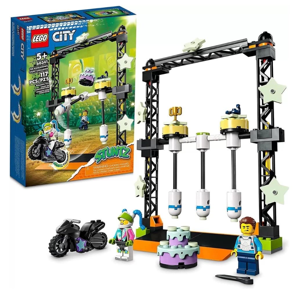Lego City Stuntz O Desafio de Acrobacias Chocantes 60341 Lego