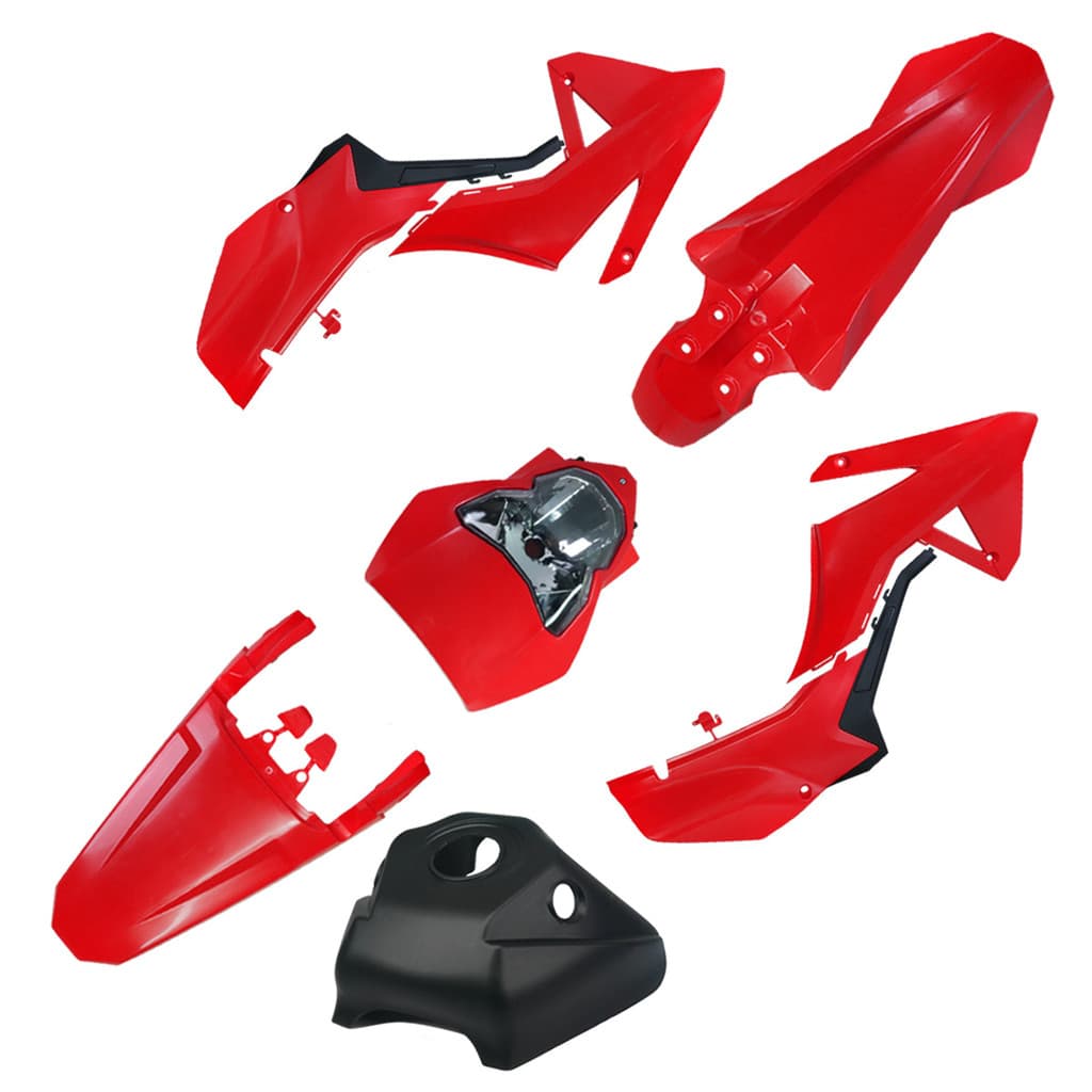 Kit Plástico Carenagem C/ Farol Amx Adventure Xr 250 Tornado