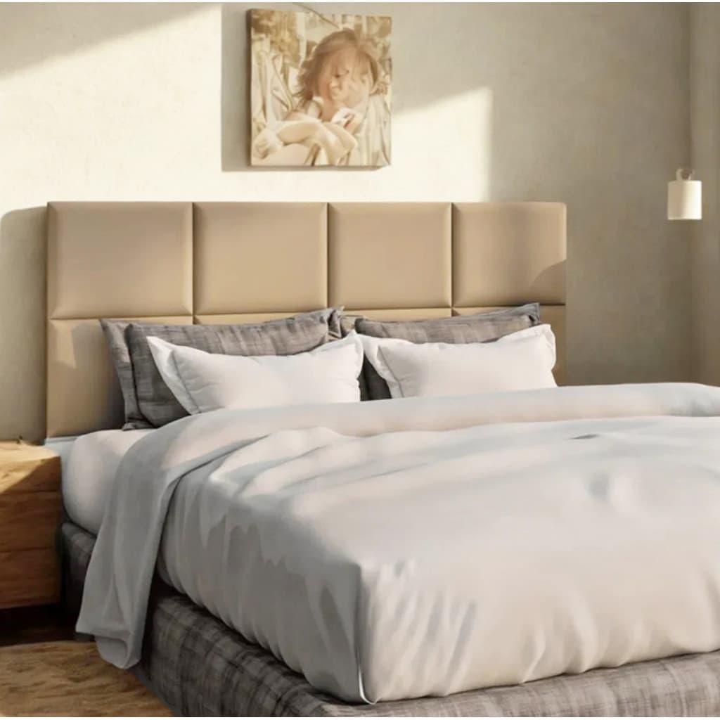 Cabeceira Modular Estofada Para Cama King Kit 10 Peças 40 x 30 Cm