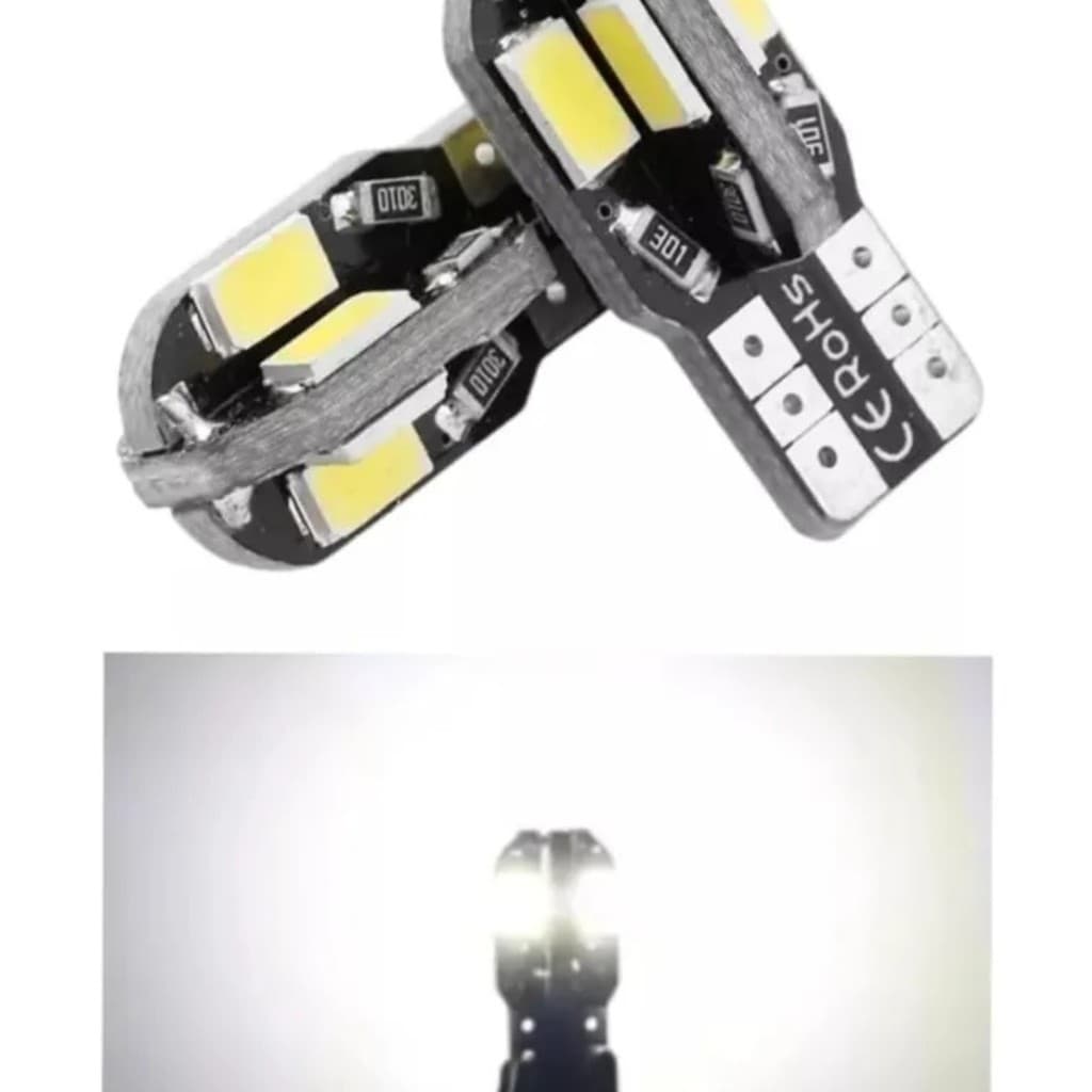 Kit Lâmpadas De Led Premium Interna Mitsubishi Pajero Dakar T10 / Torpedo Branco Branco-frio