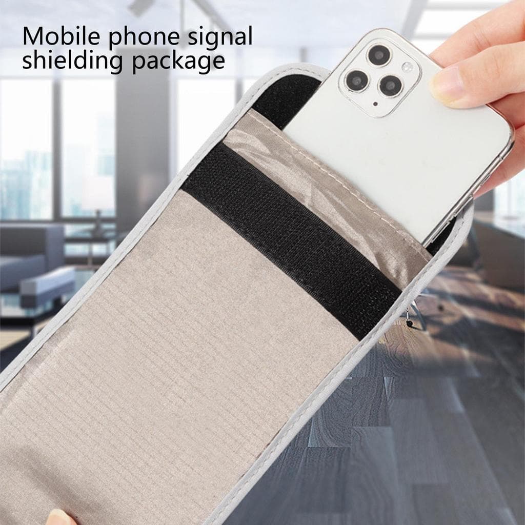 Bolsa De Segurança Faraday Saco Para Telefones Fita Mágica Anti-Radiação Manga Do Telefone Celular Escudo Emf Privacidad