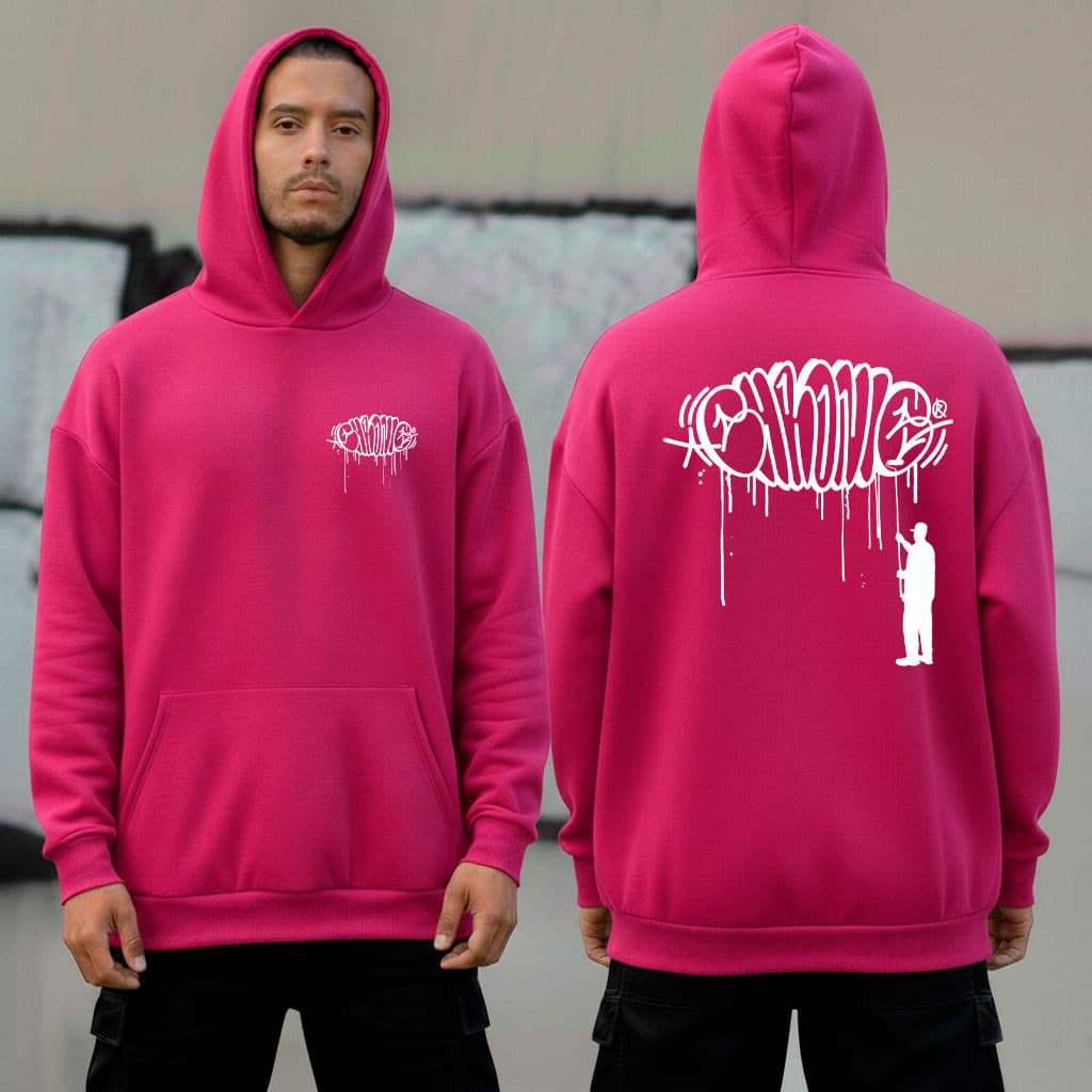Moletom Canguru CH Chronic Men Pixo 100% Algodão Unissex Moda Inverno Coleção Streetwear Envio Rápido