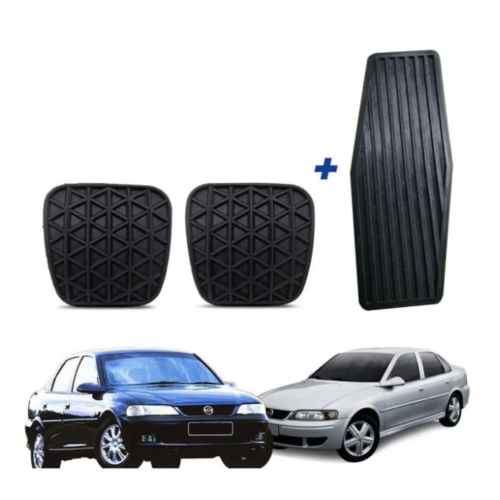 Kit Capas Dos Pedais Do Freio Embreagem E Acelerador Vectra 1997 a 2005