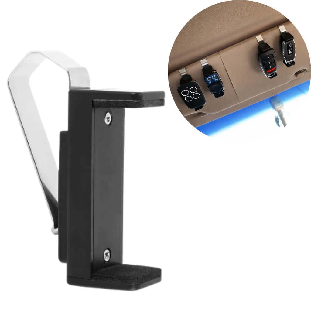 Suporte Clipe Universal Controle De Portão Eletronico Carro Garagem