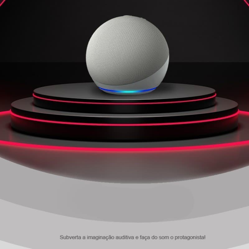 Caixa de Som Bluetooth Original com Luz LED, Modelo  e Super Bass Potente