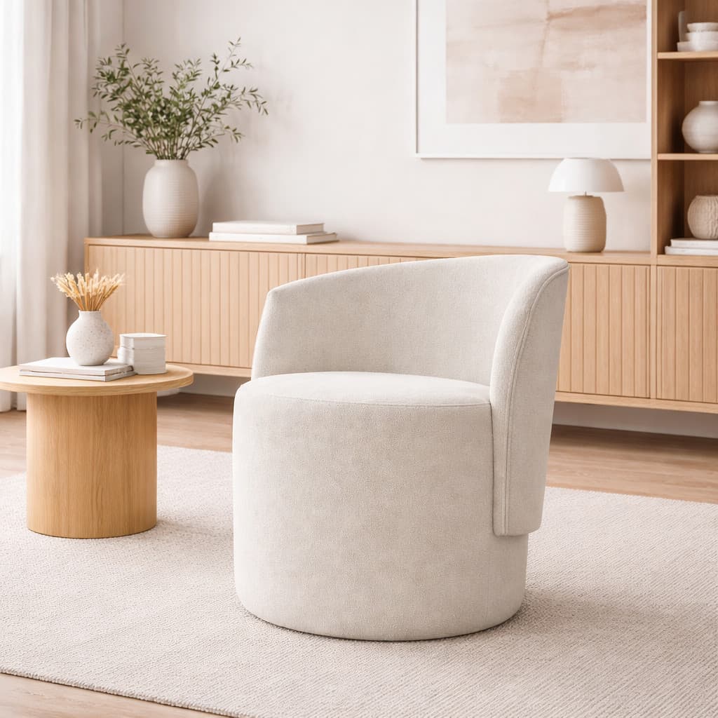 Poltrona Orgânica Ana Bouclê Premium Design Moderno e Confortável