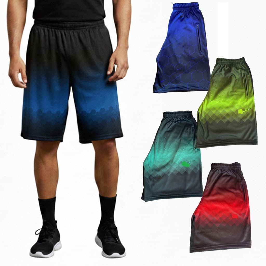 BERMUDAS MASCULINA ESPORTIVA ESTAMPADA ADULTO