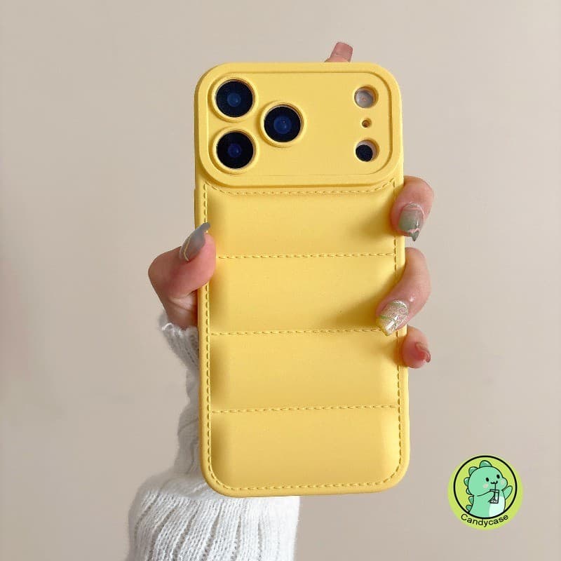 Capa De Telefone Jaqueta Para Baixo Xiaomi Poco X7 X6 X5 X2 Pro F6 F5 F4 5G 4G Luxo Bonito Simples Doce Cor Anti-Queda C