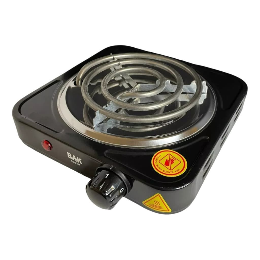 Fogareiro Elétrico Portátil 1 Boca Fogao Cooktop 1000w 110v