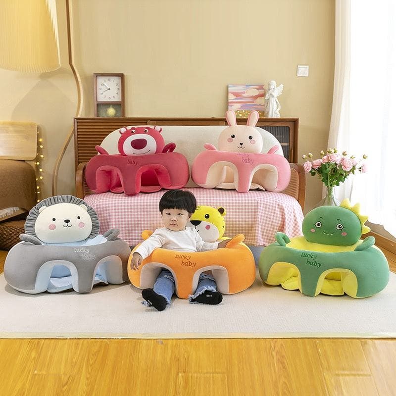 Assento Almofada Apoio Para Bebe Sentar Sofa Puff Antiqueda
