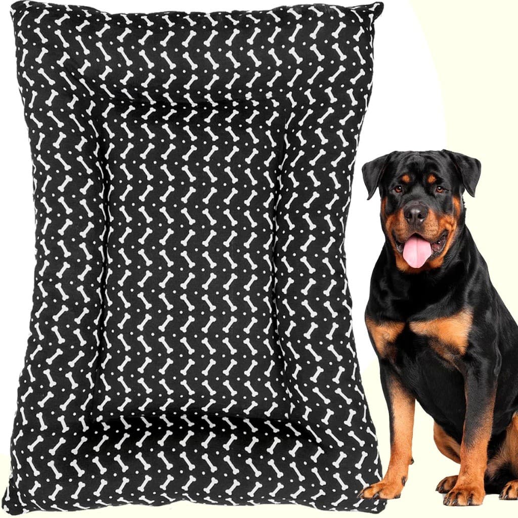 Cama Colchonete Almofada Pet para Cachorro Gato Cães Caminha Tamanho G Grande Lavavel com Ziper