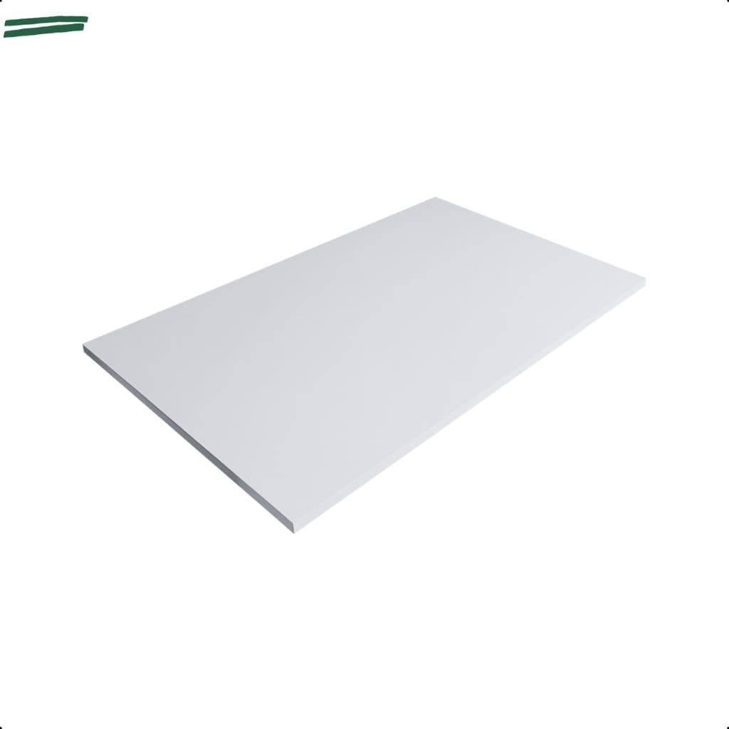 1 Prateleira Branca 70X45 Tampo Tabua Mdf  Organizadora Decoração Cozinha Quarto Banheiro Sala