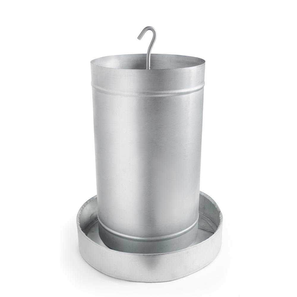 Comedouro Tubular para Frango de Chapa Galvanizada  20KG
