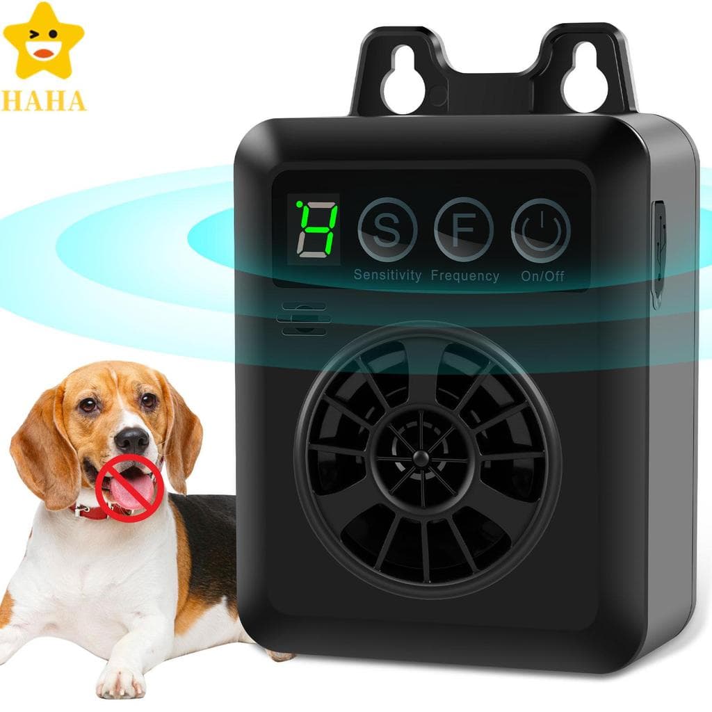 Dispositivo Antilatido Ultrassônico De Controle De Latidos De Cachorro De 50 Pés Com 4 Modos IP45 À Prova D'água Control