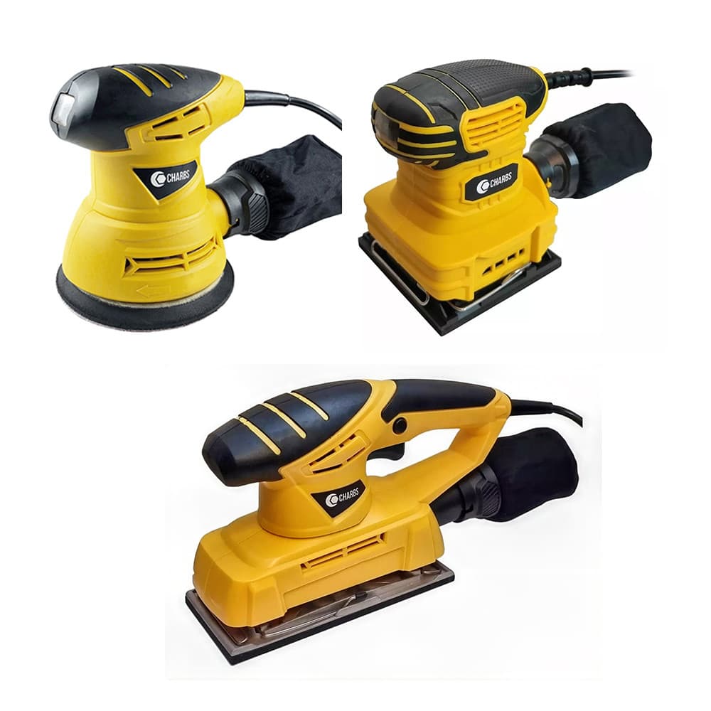 Kit Com 3 Lixadeira Roto Orbital 200W, 240W e 250W - 110V