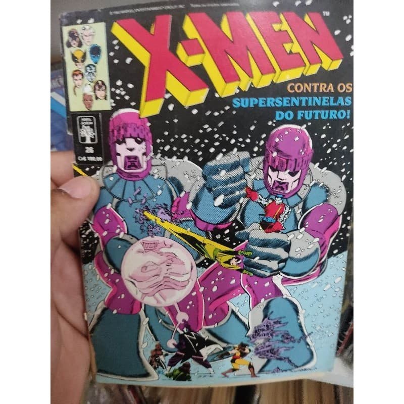 Coleção HQs X-men anos 80, 90 Formatinho Revista em Quadrinhos
