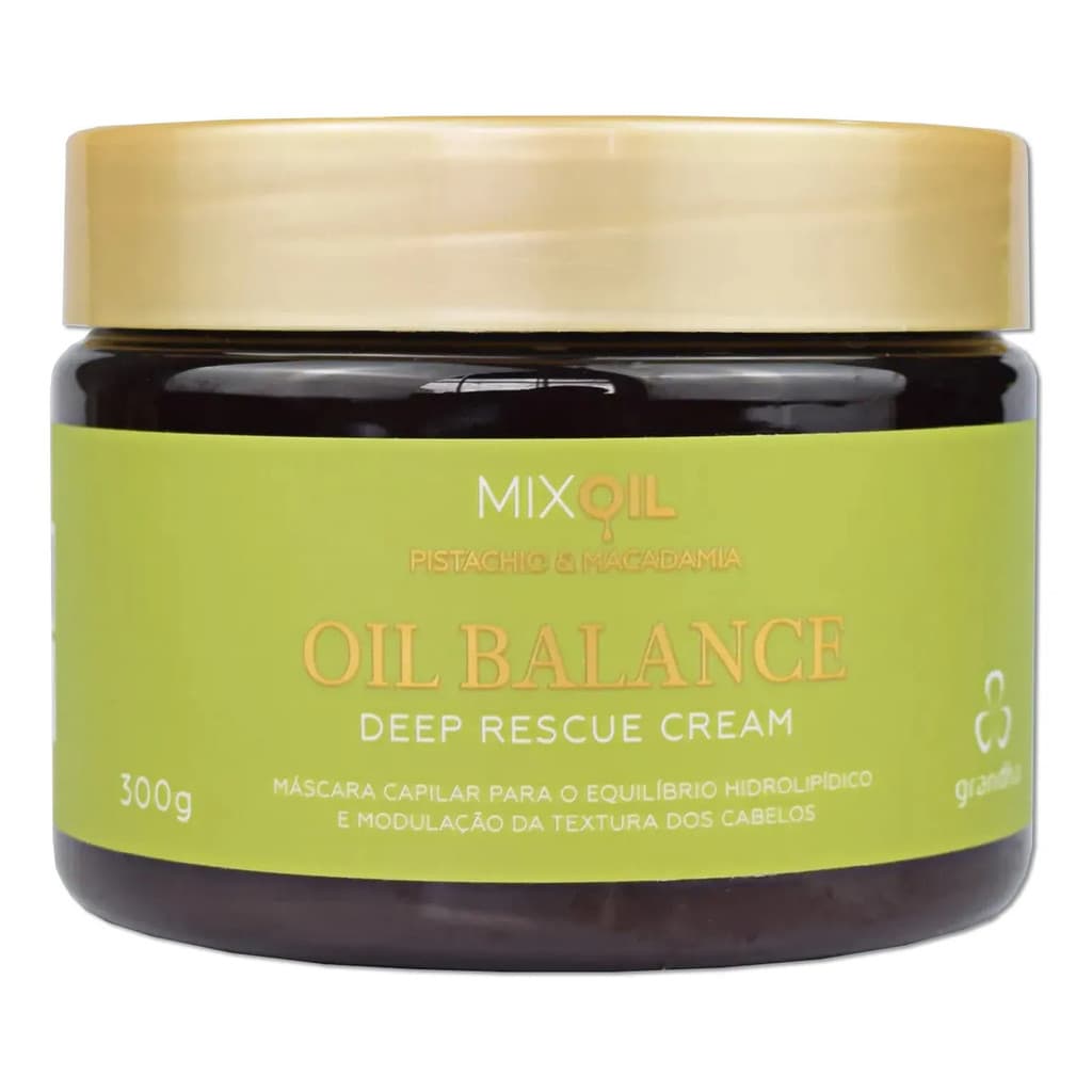 Grandha Mix Oil Pistachio & Macadamia Oil Rescue Cream 300g