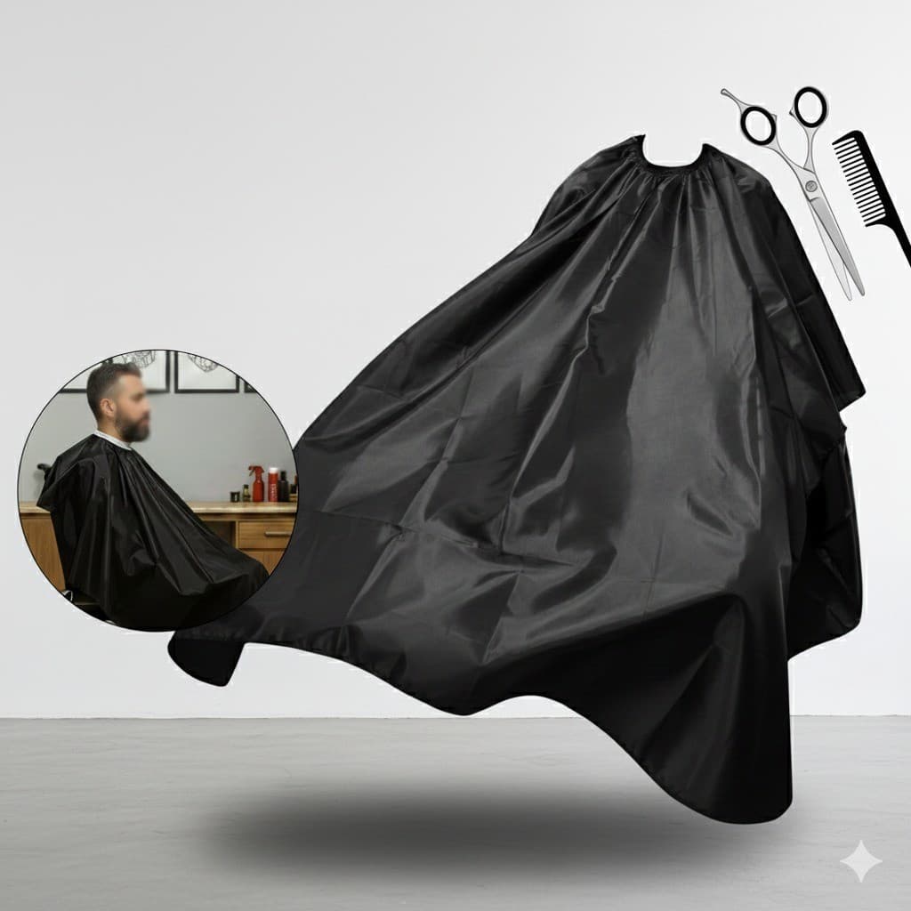 Capa para Corte de cabelo para Barbeiro e Cabeleireiro 140x160cm fashion