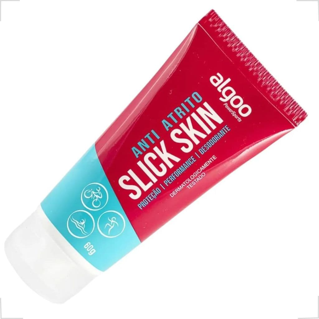 Creme Anti Assadura Anti Atrito Algoo Slick Skin 60g Esportivo Bike Corrida Triathlon