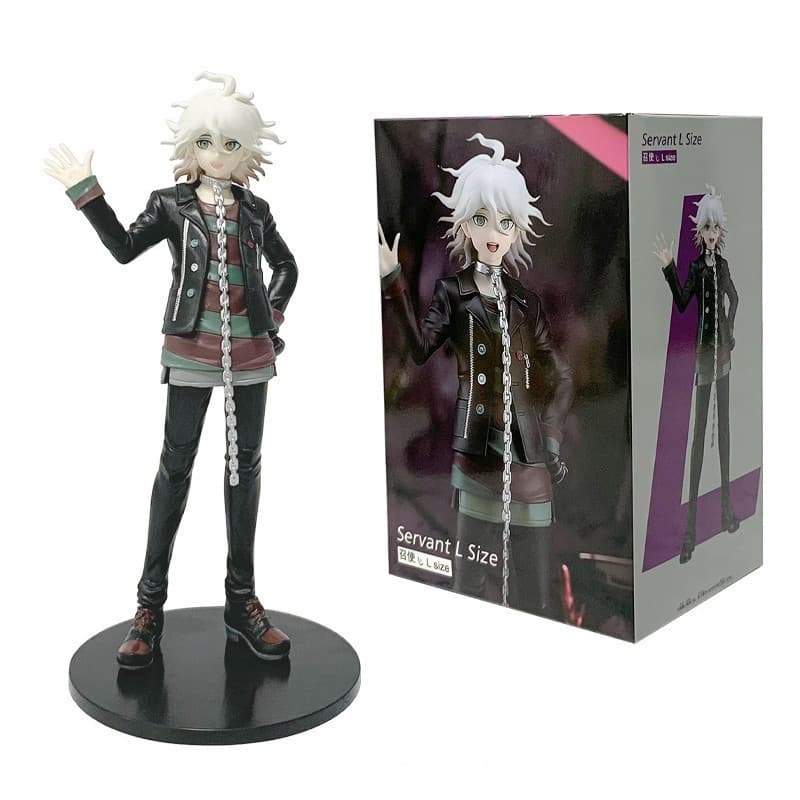 20.5 Cm Anime Super Dangan Ronpa 2 : Sayonara Zetsubou Gakuen Komaeda Nagit Posição Em Pé Figuras De Ação PVC Estátua Mo