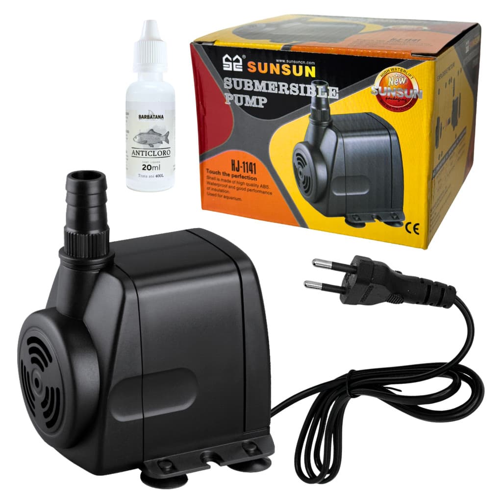Bomba Submersa Sunsun HJ-1141 1000L/h 110V potente e economica