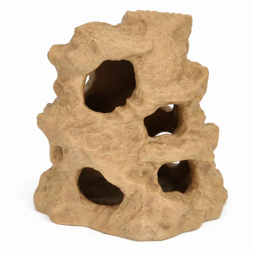 Gruta Decorativa Para Aquário E Terrário Com Cavidades Enfeite Ornamentação Esconderijo Lindo