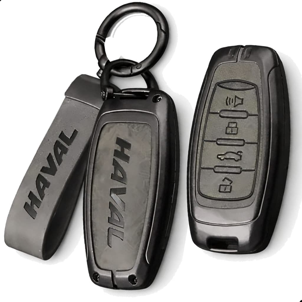 Capa Chaveiro Proteção Chave Haval H6 GT Jolion H3 H5 H7 H9 H8 Presença Premium Luxo Anti Risco