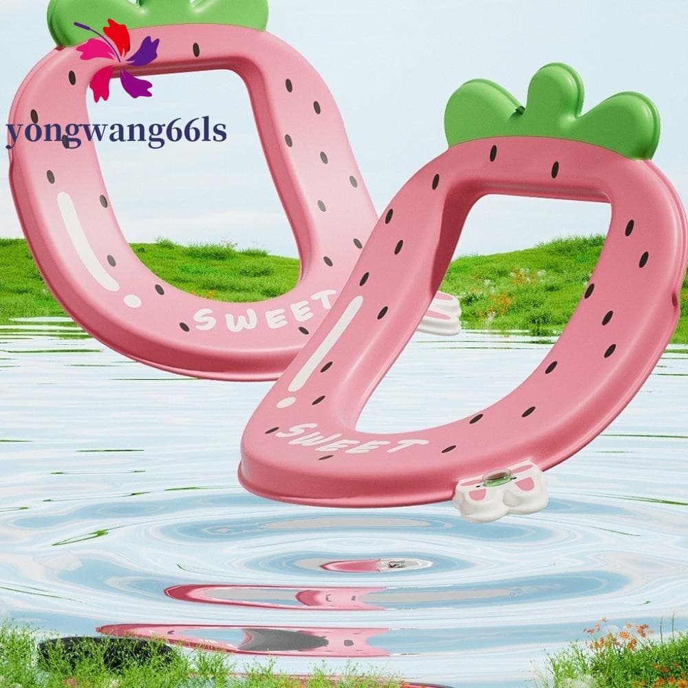 Tapete Higiênico YONGWANG , À Prova D'água Com Design De Morangos Espessados , Capa Confortável De Assento De Vaso Sanit