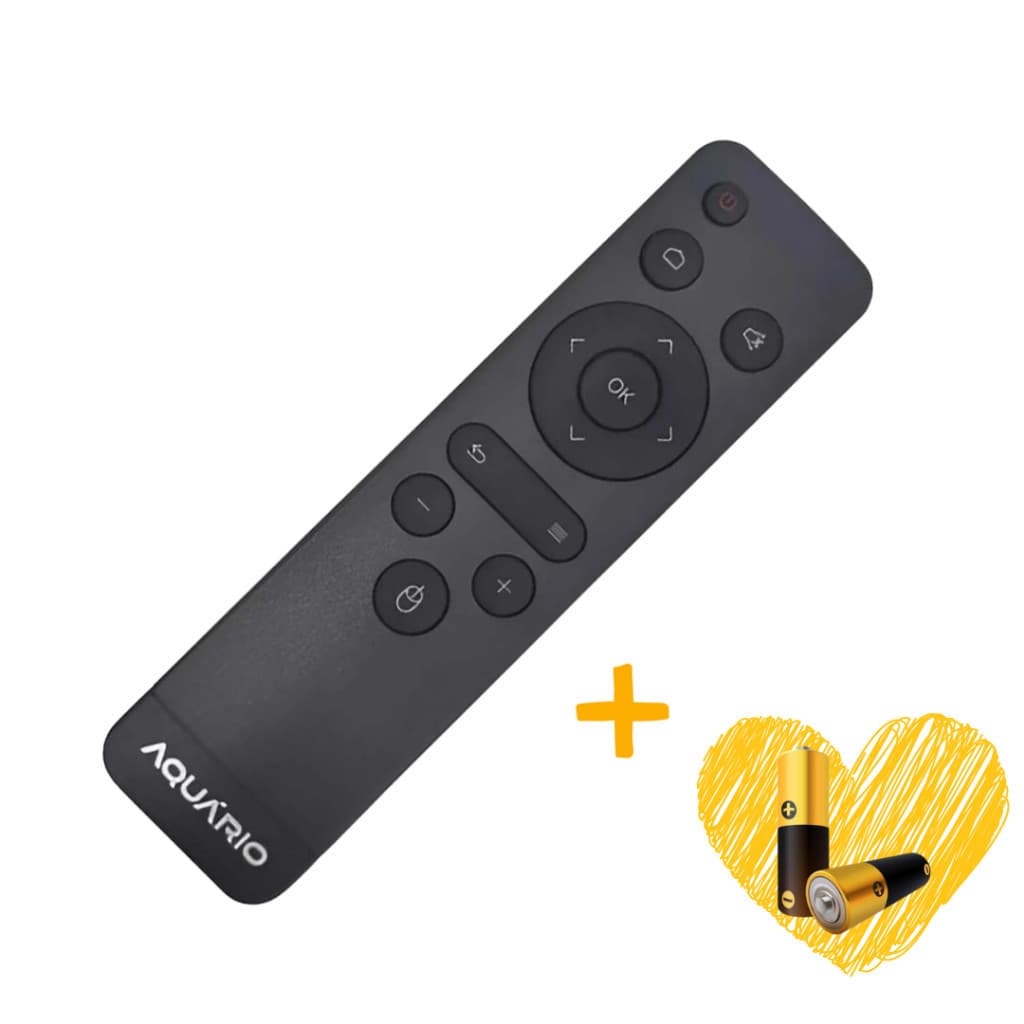 Controle Compatível com Aquário Stv 3000 Plus | Reposição | Com Pilhas