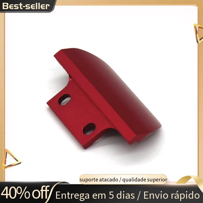 Pára-Choque Dianteiro De Metal Para 144001 124017 124019 Acessórios De Peças De Atualização De Carro RC , Vermelho