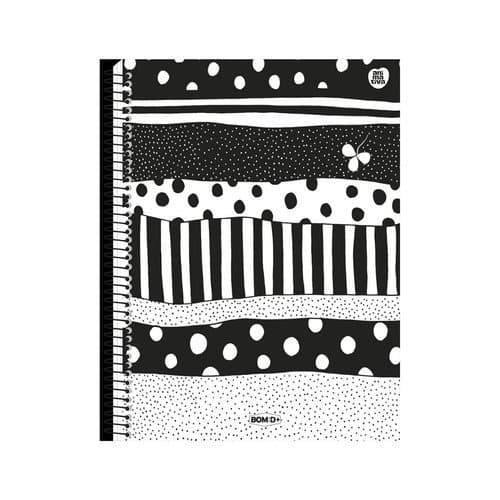 Caderno Universitário Espiral Capa Resistente  15 matérias  escola tarefas