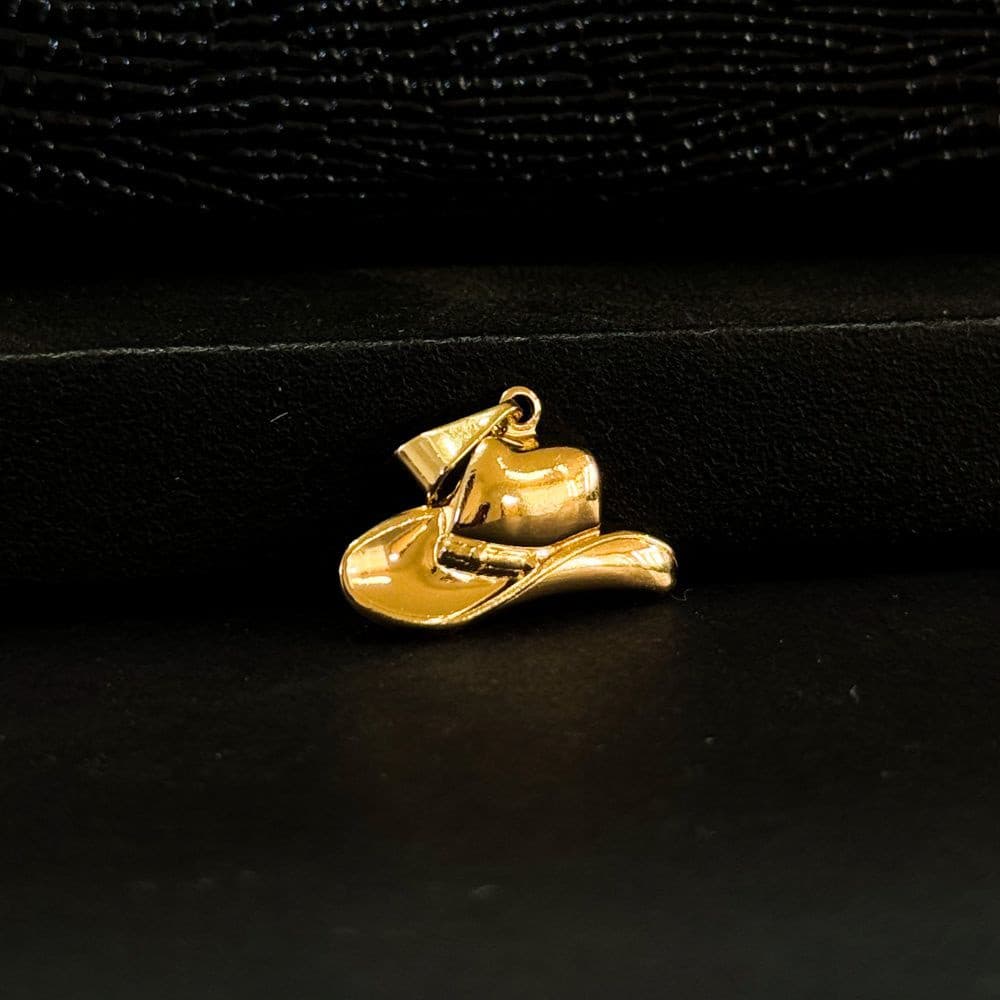 Pingente Chapéu BanhadoA Ouro 18 K | Feminino | Antialérgico | Semijoia | LABRILHO Joias