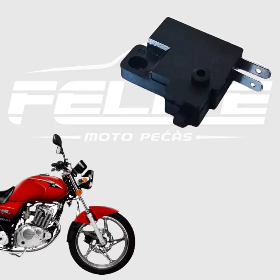 Interruptor de Freio Dianteiro Moto compatível com Suzuki Yes 125 En Yes 125 Gsr 150i Intruder