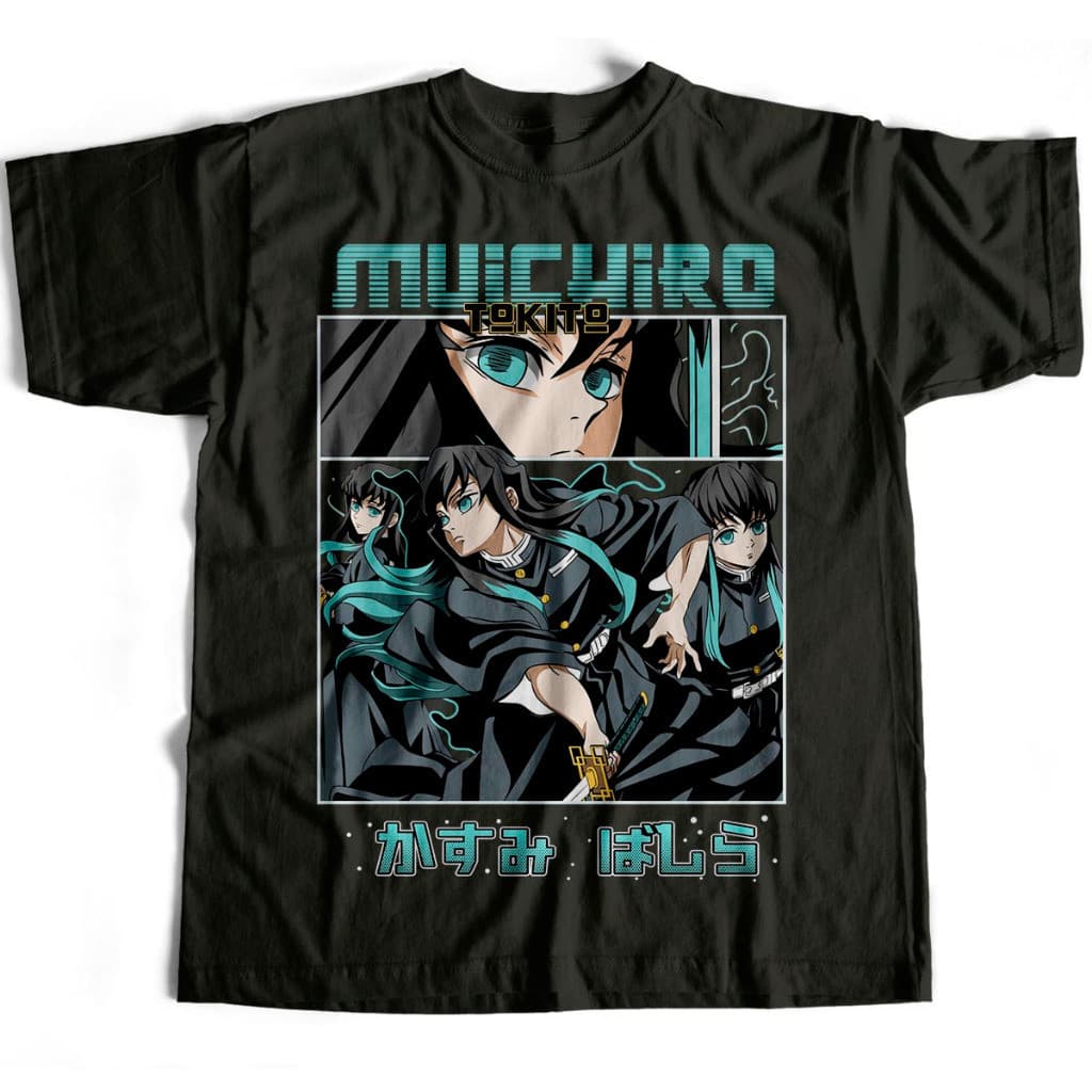 Camiseta Básica Tokito Treinamento Hashira Demon Slayer