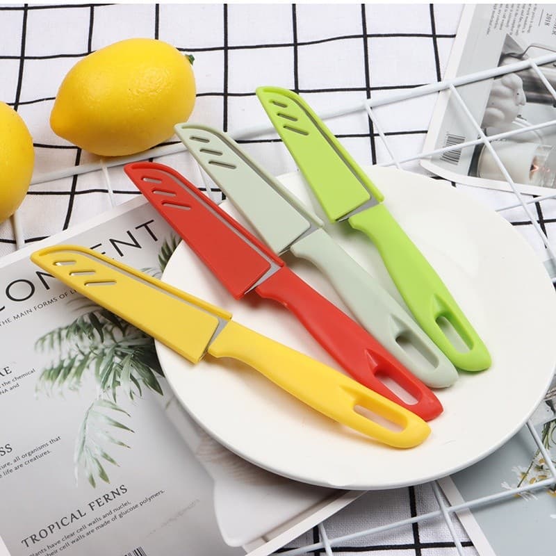 Mini Faca Colorida Pescador #facas #cozinha #cortador #utensiliosdomestico