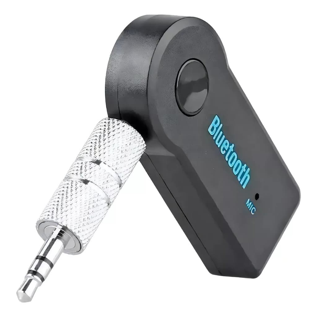Adaptador Receptor Áudio Bluetooth USB Musica P2 para Som Carro