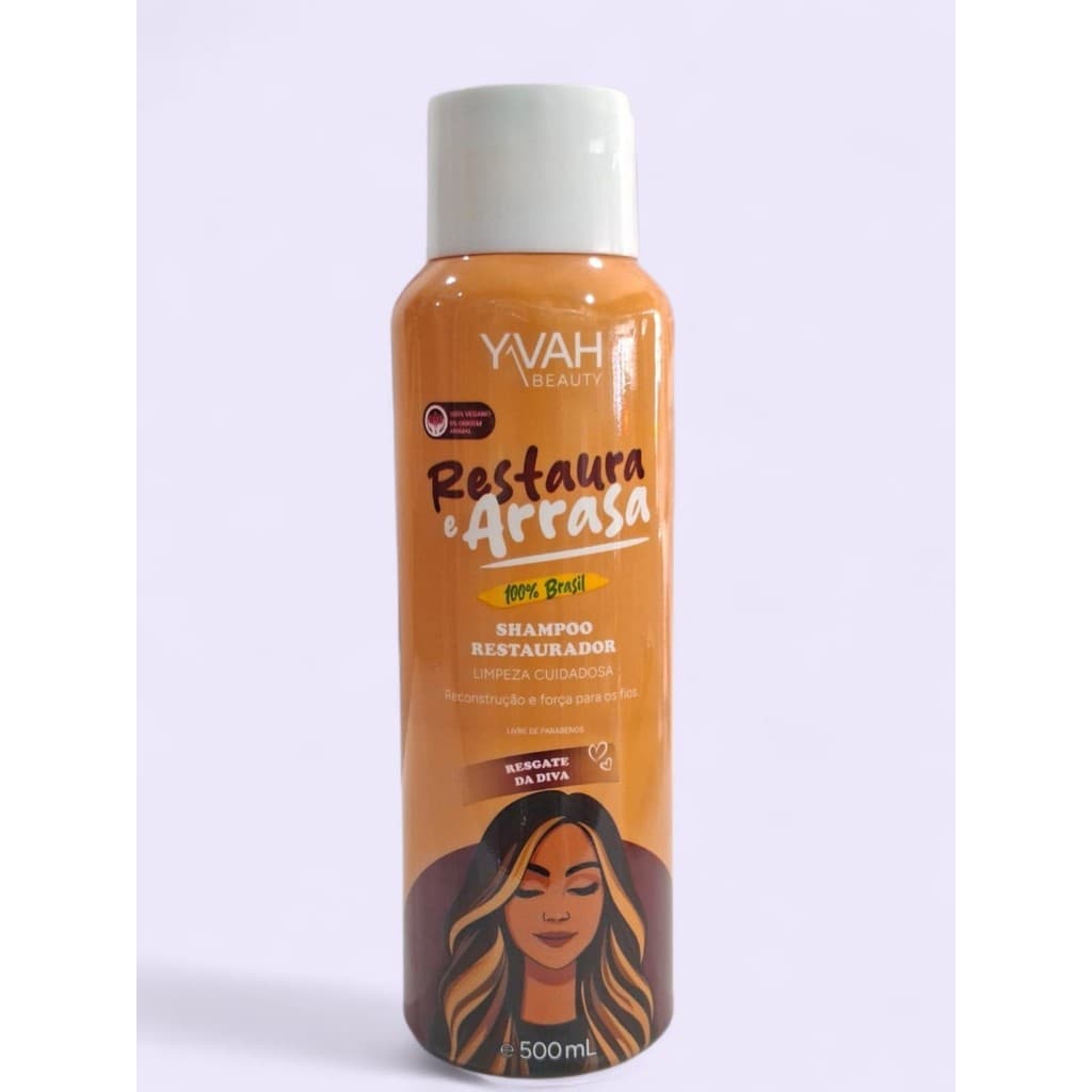 YVAH RESTAURA E ARRASA SHAMPOO 500ML