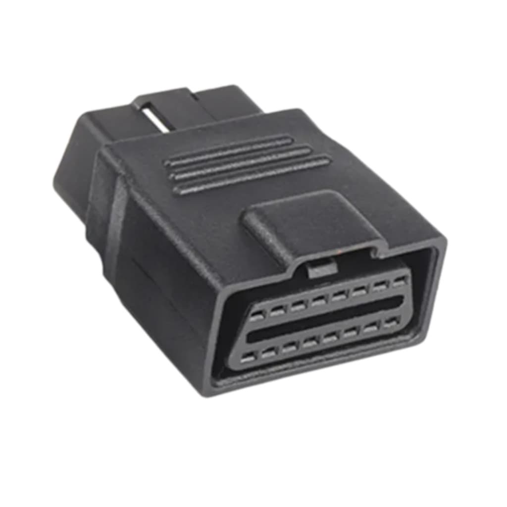 Tomada Obd2 Plug 16 Pinos Adaptador Macho Femea Carros J1962