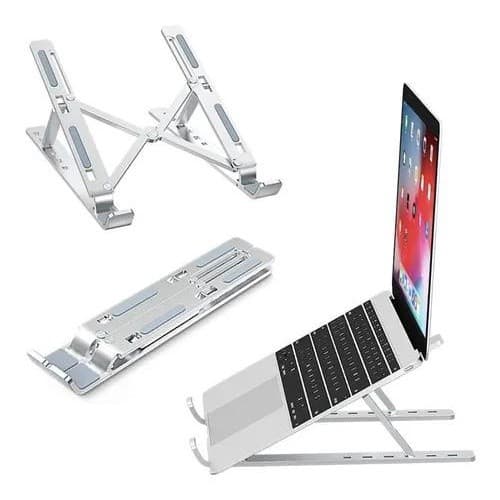 Suporte Aluminio Notebook Tomate Dobrável Ergonômico Ajustável fino ipad para tablet laptop