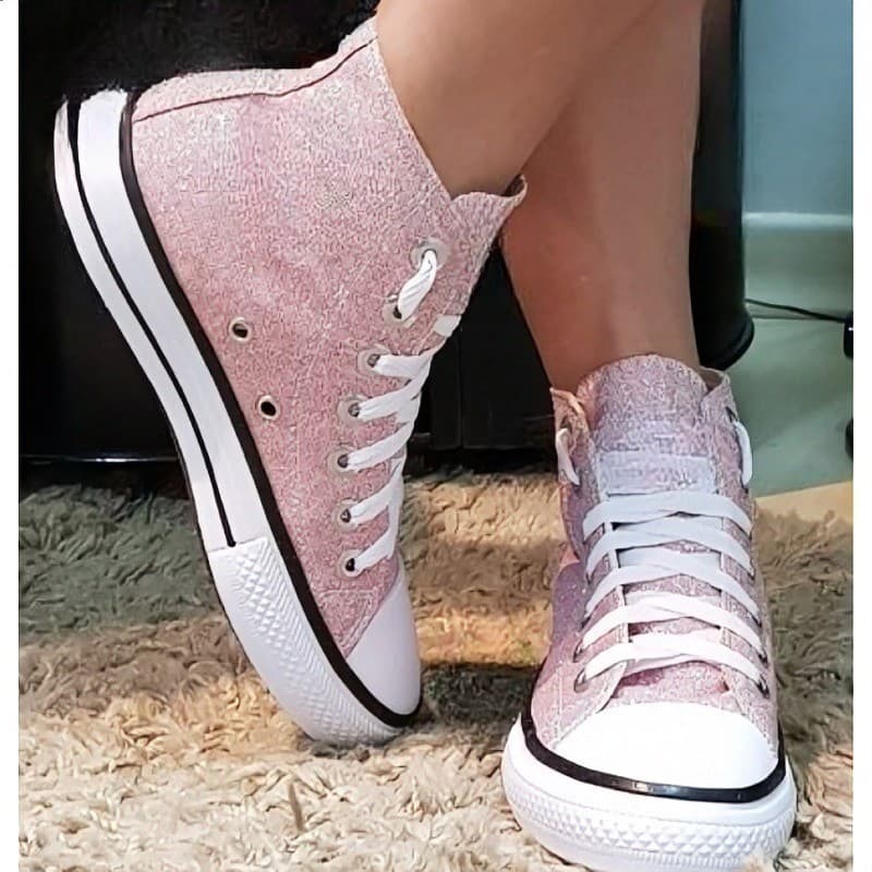 Botinha All Glitter Feminina 34 ao 39 Envio Full ESCOLAR