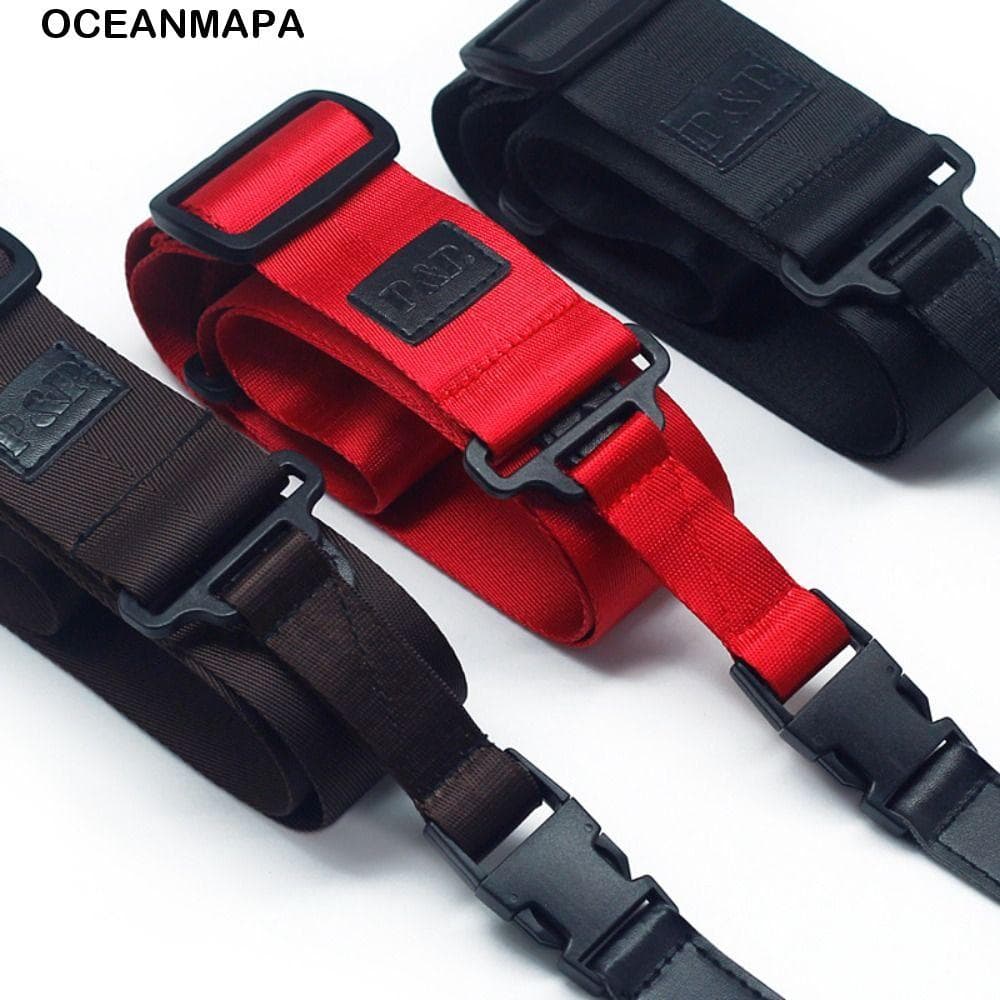 Correia De Guitarra OCEANMAPA , Cintos Elétrica Universais Com Alça Ajustável , Cinto De Ombro Colorido De Nylon Para