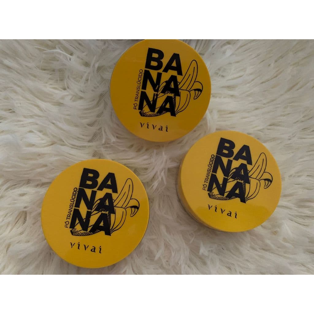 Pó Facial Translucido Banana 1001 - Vivai